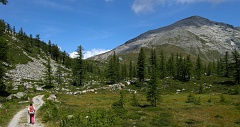 Ecco il Pioltone dallo stradone che segue il Rifugio